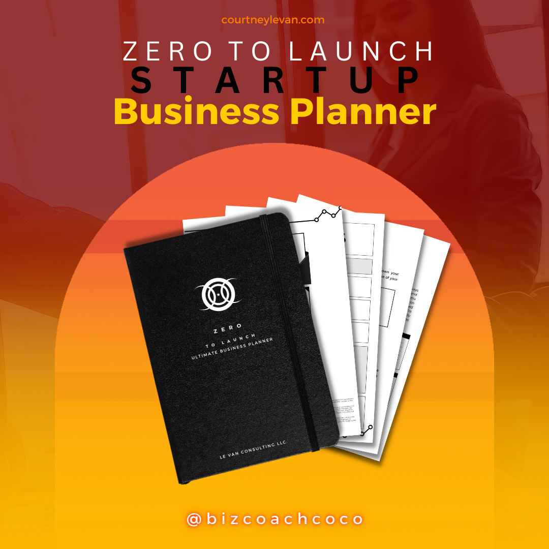 Zero to Launch Startup DIGITAL Business Planner » LE VAN | Online ...