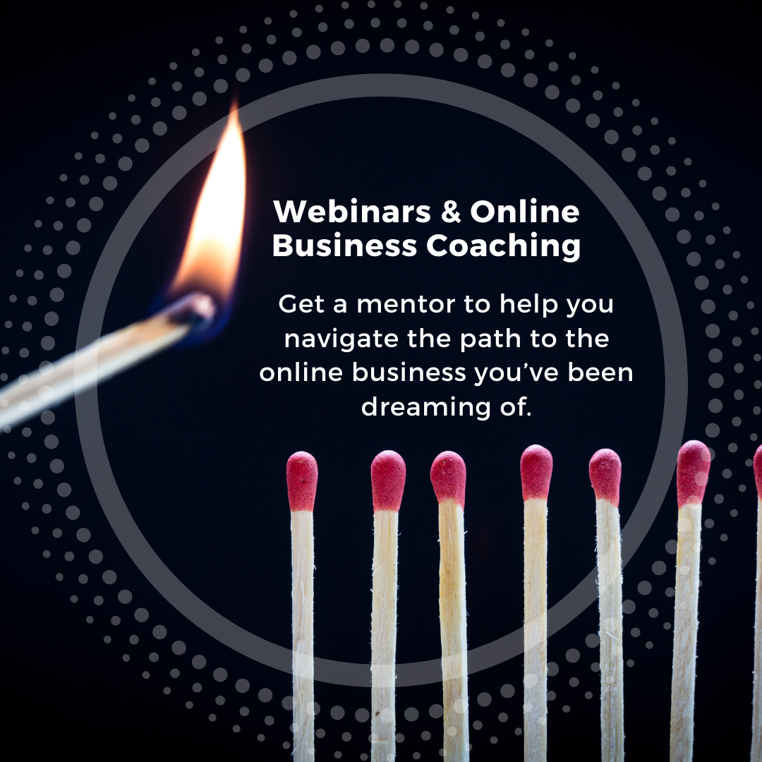 Webinars and online business coaching
